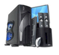 Game-PC 104 (Intel Core 2 Duo E7400 2.8GHz, RAM 2GB, HDD 160GB, VGA NVIDIA GeForce 9500 GT, PC DOS, Không kèm theo màn hình)