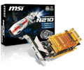 MSI N210-MD512H (NVIDIA GeForce 210, 512MB, GDDR2, 64bit, PCI Express x16 2.0)