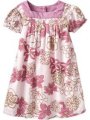 Floral-Print Square-Neck Dresses for Baby 