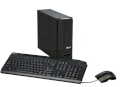 Máy tính Desktop Acer Aspire AX1300-U1801A (AMD Athlon X2 7450 2.4GHz, 3GB RAM, 320GB HDD, VGA NVIDIA GeForce 8200, Windows Vista Home Premium 32-bit, Không kèm theo màn hình)