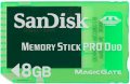 Sandisk Memory Stick PRO Duo Gaming 8GB 