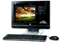 Máy tính Desktop HP Pavilion All-in-One MS214 (NY535AA) (AMD Athlon X2 3250e 1.5GHz, 2GB RAM, 320GB HDD, VGA ATI Radeon HD 3200, LCD HP 18.5inch, Windows 7 Home Premium)