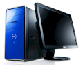 Máy tính Desktop Dell Inspiron 546 (AMD Athlon II X4 620 2.6GHz, 4GB RAM, 640GB HDD, VGA ATI Radeon HD3200, LCD 20inch Dell ST2010-Black,  Windows 7 Home Premium)
