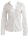 Arden B Ruched Front Poplin Blouse S1109355