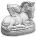 Marble horse angel AG13
