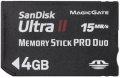 Sandisk Memory Stick PRO Duo Ultra II 4GB 