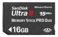 Sandisk Memory Stick PRO Duo Ultra II 16GB 