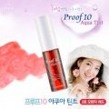 Son bóng lâu trôi với màu sắc rực rỡ  Proof 10 Aqua Tint No2 Orange Red  