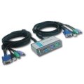 D-Link Swicth KVM 2 PC-1 Monitor / 2P (Mouse PS/2) (DKVM 121)