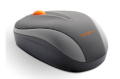 Coolermaster Accu-Mouse (Uni-Retractable Wire) C-PM01-S9 (Silver, Gray w/ orange scroll wheel)