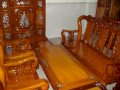 Bộ bàn ghế quốc hồng gỗ gụ-C10MGC02 