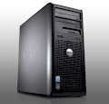 Máy tính Desktop Dell Optiplex 360DT (Intel Dual Core E5300 2.6Ghz, RAM 2GB, HDD 160GB, VGA Intel GMA 3100, PC DOS, Không kèm theo màn hình)