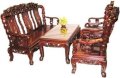 Bộ bàn ghế minh quốc Chúc gỗ hương-MHK03 