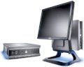 Máy tính Desktop Dell OptiPlex 760 Mini ( Intel Dual Core E5400 2.7GHz, 1GB RAM, 320GB HDD, VGA Intel GMA 4500, PC DOS, LCD 17Inch )