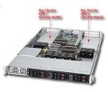 SuperWorkstation 1U 1026GT-TF (Intel Xeon 5600/5500, DDR3 up to 192GB, HDD 6x Hotswap 2.5" SATA Drive Bays)