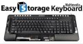 A4tech Easy Storage Multimedia Keyboard KB(S)-960