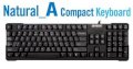 A4tech Natural_A Compact Keyboard kb(s)-750
