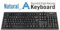 A4tech Natural_A Rounded Edge Keyboard krs-85