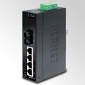 Planet ISW-511S15 4-Port 10/100Base-TX + 1-Port 100Base-FX Industrial Fast Ethernet Switch 