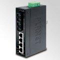 Planet ISW-621S15 4- Port 10/ 100Base-TX + 2- Port 100Base – FX Industrial Fast Ethernet Switch