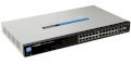 24-port 10/100 + 2-port 10/100/1000 Gigabit Smart Switch with 2 combo SFPs and PoE SLM224P