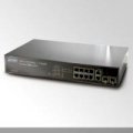 Planet FGSD-1022P 8-Port 10/100Mbps + 2G TP / SFP Combo PoE Managed Switch