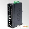 Planet ISW-621 4- Port 10/ 100Base-TX + 2- Port 100Base – FX Industrial Fast Ethernet Switch
