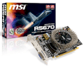 MSI R5670-PMD512 ( ATI Radeon HD 5670 , 512MB, 128-bit , GDDR5 , PCI Express x16 2.1 )