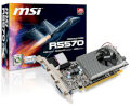 MSI R5570-MD1G (ATI Radeon HD 5570 , 1024MB, 128-bit , GDDR3 , PCI Express x16 2.1 )