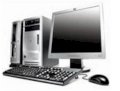 Máy tính Desktop HP Compaq DX7400MT (GD384AV) (Intel Pentium Core 2 Duo E4500 2*2.2GHz, RAM 1GB, HDD 250GB, VGA Intel GMA X3100, PC DOS, không kèm màn hình)