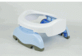 Bô di động và bệ toilet Potette Plus 2 trong 1