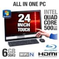 Máy tính Desktop Sony VAIO L Series VPCL135FX/B All-In-One PC (Intel Core 2 Quad Q8400S 2.66 GHz, RAM 6GB, HDD 500GB, VGA NVIDIA GeForce GT 330M, Màn hình 24inch Full HD Touchscreen,Windows 7 Home Premium)
