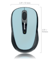 Microsoft Wireless Mobile Mouse 3500 Special Edition Blue Jade (GMF-00032)