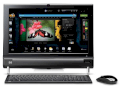 Máy tính Desktop HP TouchSmart 300-1360 Desktop PC (BT593AA#ABA) (AMD Athlon™ II X2 240e Dual core 2.8GHz, Ram 4GB, HDD 1TB, VGA ATI Radeon™ HD 3200, LCD 20inch, Windows 7 Home Premium)