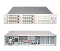 Supermicro SuperServer 2U 6022P-8R (Beige) (Dual Intel Xeon Support up to 3.06GHz, DDR2 Up to 16GB, HDD 6 x 3.5", 400W)