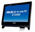 Máy tính Desktop Asus All-in-One PC ET2400I (Intel Core i3 -540, RAM 2GB, HDD 750GB, VGA Onboard, Màn hình Touch Screen 23.6 inch, Windows 7 Home Premium)