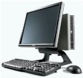 Máy tính Desktop Dell OptiPlex 745 USFF (Intel Core 2 Duo 2.2GHz, RAM 1GB, HDD 80GB, VGA Intel GMA X3100, PC DOS,LCD 17inch)