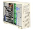 Supermicro SuperServer 4U 7044A-i2 (Beige) (Dual Intel 64-bit Xeon up to 3.60GHz, DDR2 Up to 16GB, HDD 2 X 3.5", 645W)