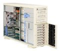 Supermicro SuperServer 4U 7044H-X8R (Beige) (Dual Intel 64-bit Xeon up to 3.60GHz, DDR2 Up to 16GB, HDD 8 X 3.5", 760W)