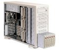 Supermicro SuperServer 4U 7044A-82RB (Black) (Dual Intel 64-bit Xeon up to 3.60GHz, DDR2 Up to 16GB, HDD 5 X 3.5", 760W)