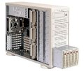 Supermicro SuperServer 4U 7044A-82R (Beige) (Dual Intel 64-bit Xeon up to 3.60GHz, DDR2 Up to 16GB, HDD 5 X 3.5", 760W)