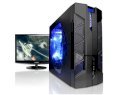 Máy tính Desktop CyberPower X58 Configurator Black Color (Intel Core i7-990X 3.46 GHz, RAM 3GB, HDD 500GB, VGA NVIDIA GeForce GT 440, PC DOS, Không kèm màn hình)