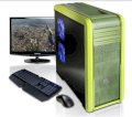 Máy tính Desktop CyberpowerPC Power Video XE Light Green/Neon Green Color (Intel Core i5-2400 3.10GHz, RAM 4GB, HDD 1TB, VGA NVIDIA GTS450, PC DOS, Không kèm màn hình)