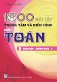 1000 Bài tập trọng tâm và điển hình môn Toán - Hình học - Lượng giác TẬP I