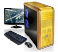 Máy tính Desktop Cyberpowerpc Gamer Dragon 9000 Yellow/Gold Color (AMD Phenom II X6 3.30GHz, RAM 8GB, HDD 2TB, VGA AMD HD 6950 2GB, Windows 7, Không kèm màn hình)