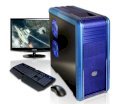 Máy tính Desktop Cyberpowerpc Gamer Dragon 9000 Blue/Light Blue Color (AMD Phenom II X6 3.30GHz, RAM 8GB, HDD 2TB, VGA AMD HD 6950 2GB, Windows 7, Không kèm màn hình)
