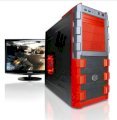 Máy tính Desktop Cyberpowerpc Mega Special II Red Color (AMD Phenom II X4 925 2.80 GHz, RAM 4GB, HDD 1TB, VGA ATI Radeon HD 5670, PC DOS, Không kèm màn hình)