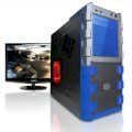 Máy tính Desktop Cyberpowerpc Mega Special II Blue Color (AMD Phenom II X4 925 2.80 GHz, RAM 4GB, HDD 1TB, VGA ATI Radeon HD 5670, PC DOS, Không kèm màn hình)