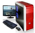 Máy tính Desktop Cyberpowerpc Gamer Xtreme SSD-X Red/White (Intel Core i7-990X 3.46GHz, RAM 12GB, HDD 1TB, VGA NVIDIA GTX560Ti, Windows 7, Không kèm màn hình)