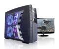 Máy tính Desktop Cyberpowerpc Gamer Xtreme 3D 2500 i7-970 (Intel Core i7-970 3.20GHz, RAM 6GB, HDD 1TB, VGA NVIDIA GTX560Ti, ViewSonic 22inch 3D LCD, PC DOS)
